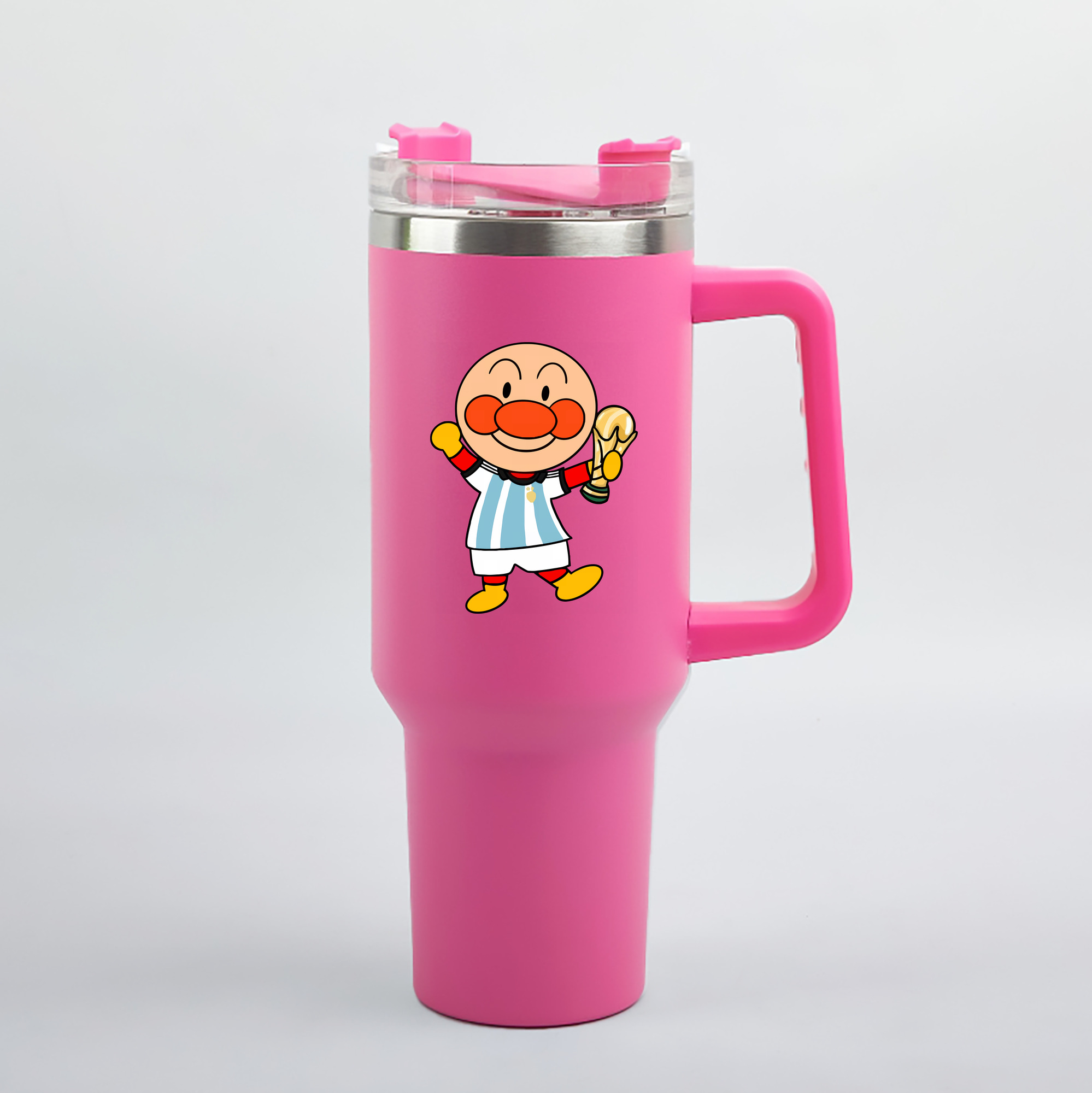 （画像用） アンパンマン Anpanman 1200mL車用タンブラー（カラープリント）